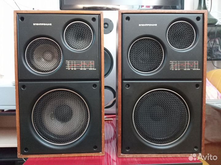 Колонки электроника СССР