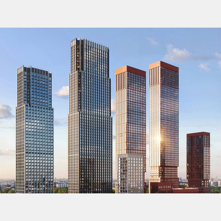 2-к. квартира, 52,1 м², 54/59 эт.