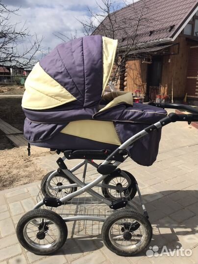 Коляска 2в1 индиго