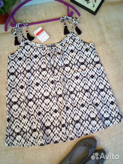 Топ женский майка летняя 42 46 новая Германия