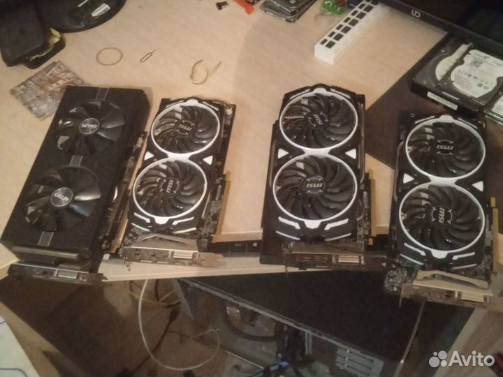 Видеокарта rx580 8gb msi