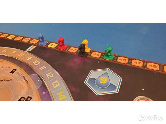 Настольная игра Покорение Марса. Маркеры