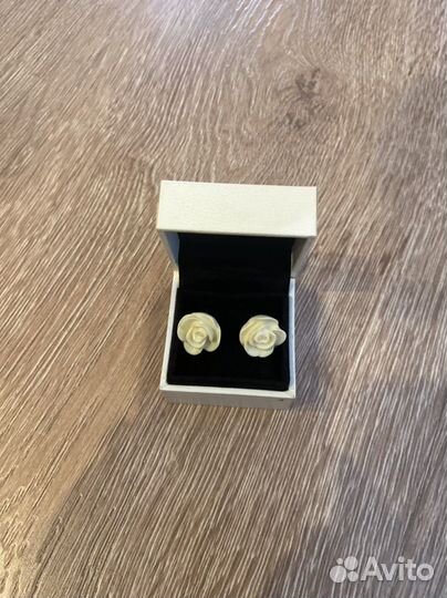 Серьги гвоздики «Розочки»