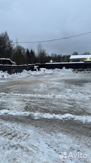 Чистка снега, аренда фронтального погрузчика