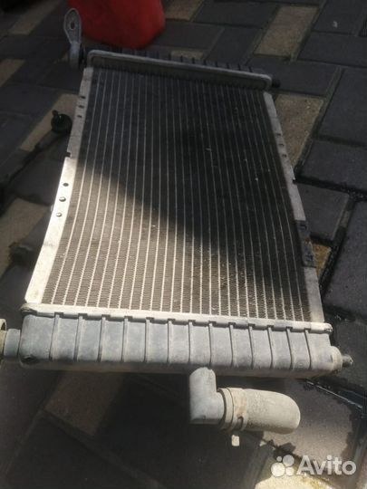 Радиатор на daewoo matiz