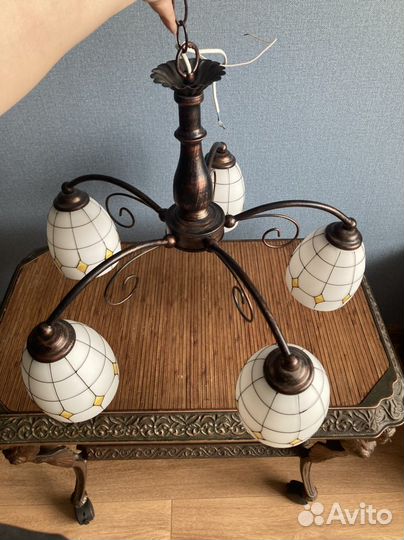 Люстра потолочная подвесная