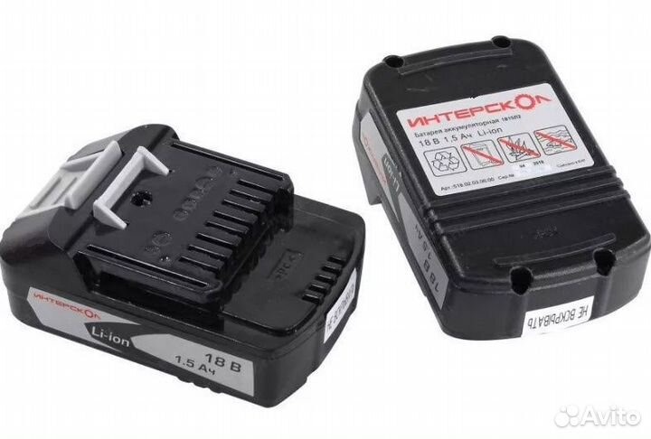 Аккумуляторы 18В для шуруповертов Интерскол