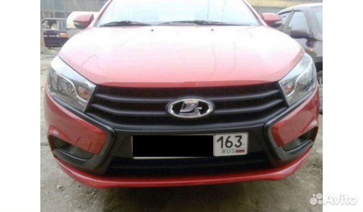 Молдинги на Весту черный глянец,чёрный лак