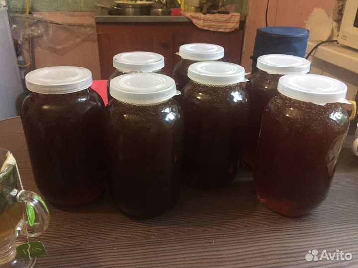 Мед натуральный без добавок, вызревший