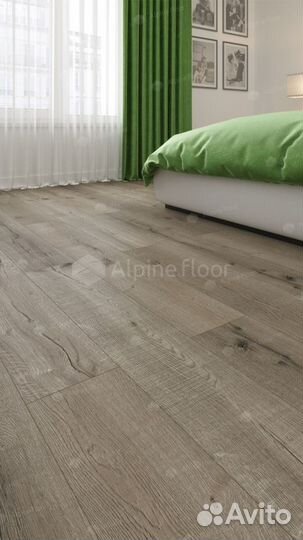 Каменно-полимерная плитка Alpine Floor real wood Д