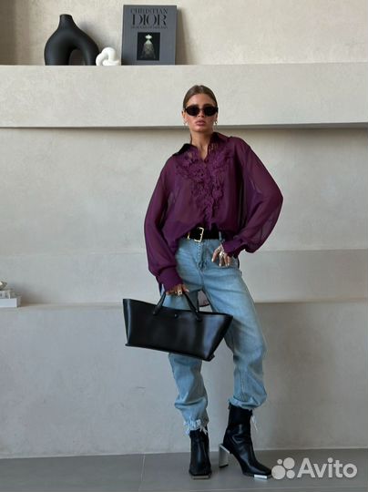 Ermanno scervino блузка шифоновая