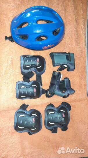 Ролики детские с комплектом защиты р 28-31