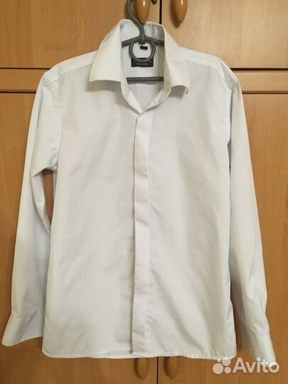 Рубашка с длинным рукавом рост 134-140