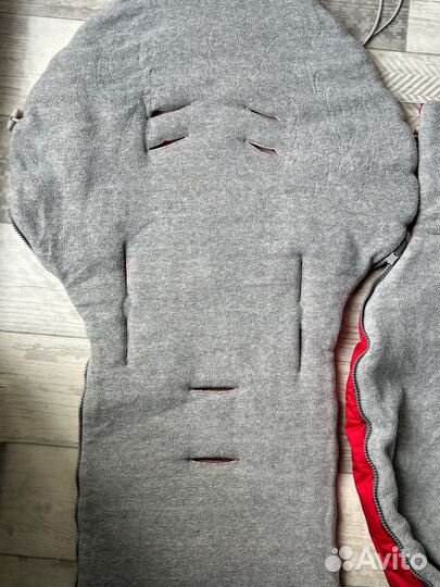 Зимний конверт-муфта в коляску