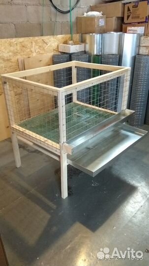 Клетка и брудер