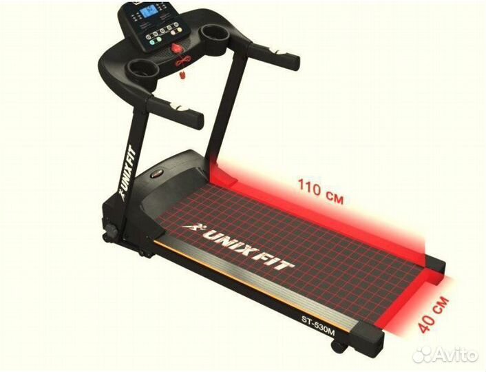 Беговая дорожка Unixfit ST-530M