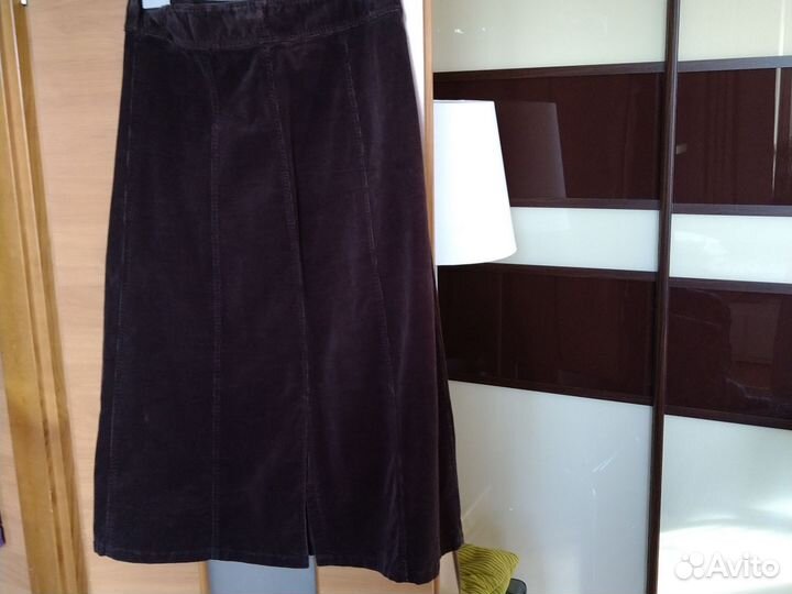 Юбка хб микровельвет 48 р