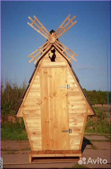 Дачный туалет с установкой ACC338