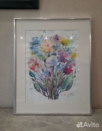 Картины акварелью 30х40, авторские работы