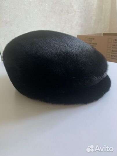 Норковая шапка мужская