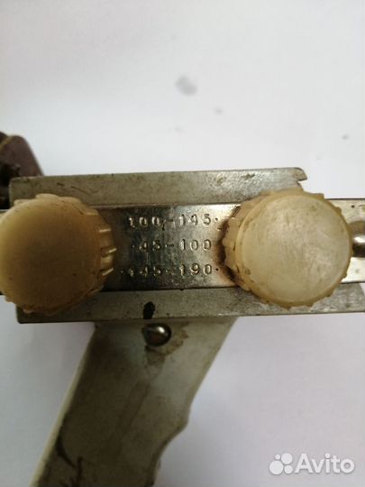 Вилка нагрузочная 3В 100-190А. Для бат.электрокара