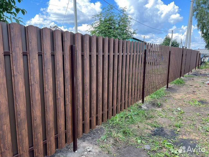 Забор под ключ. Изготовление на заказ