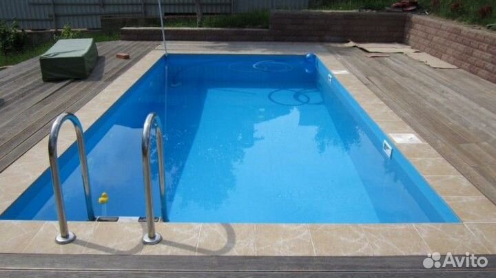 Бассейн из полипропилена 6,0 х 3,0