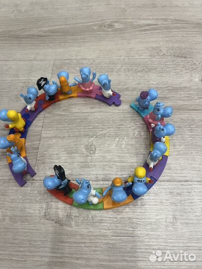 Полная коллекция бегемотиков из Киндер Сюрприза