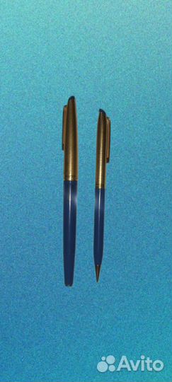 Перо золотое и авто карандаш 