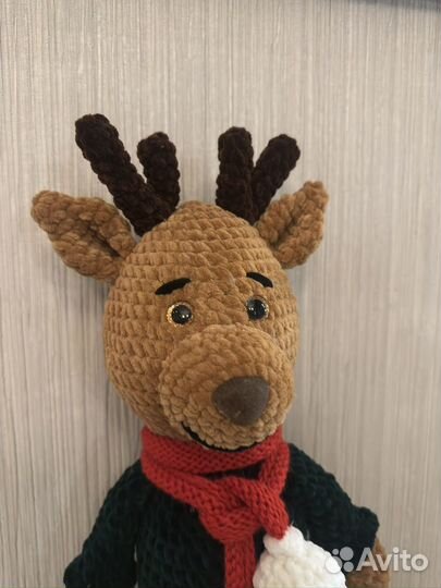 Вязаные игрушки ручной работы 