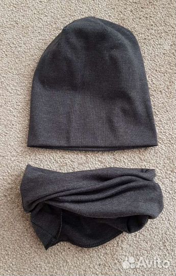 Новая шапка и снуд для мальчика