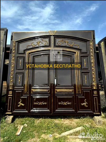 Ворота в Махачкале стандартные