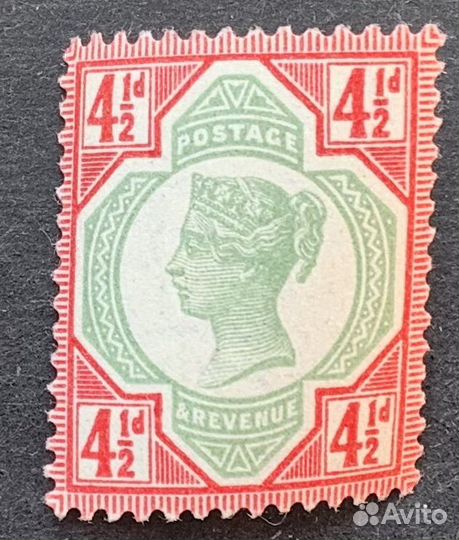 Великобритания 1892 год Королева Виктория