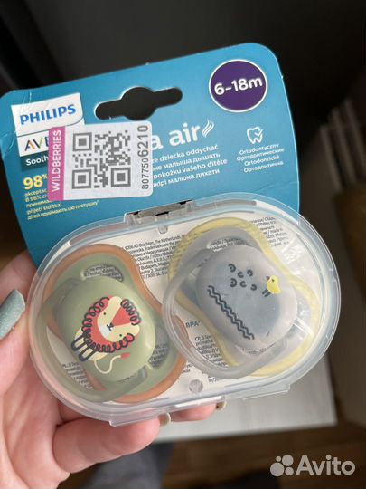 Соска пустышка avent