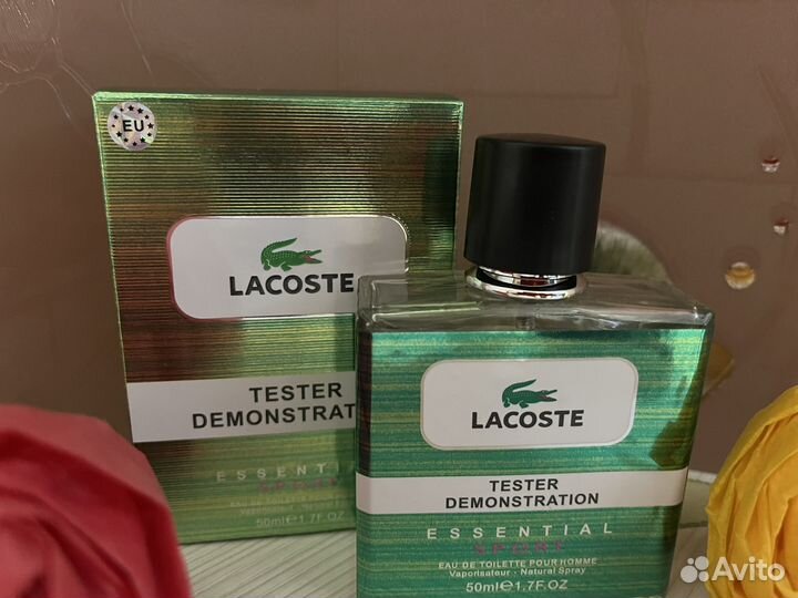 Тестер 50 мл Lacoste Essential зеленые