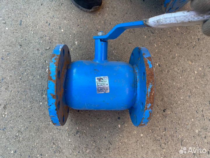 Кран шаровый фланцевый Ду 100