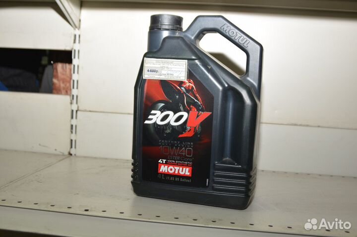 Масло motul 300VFactory Line10W40 4л синт.4-хтакт