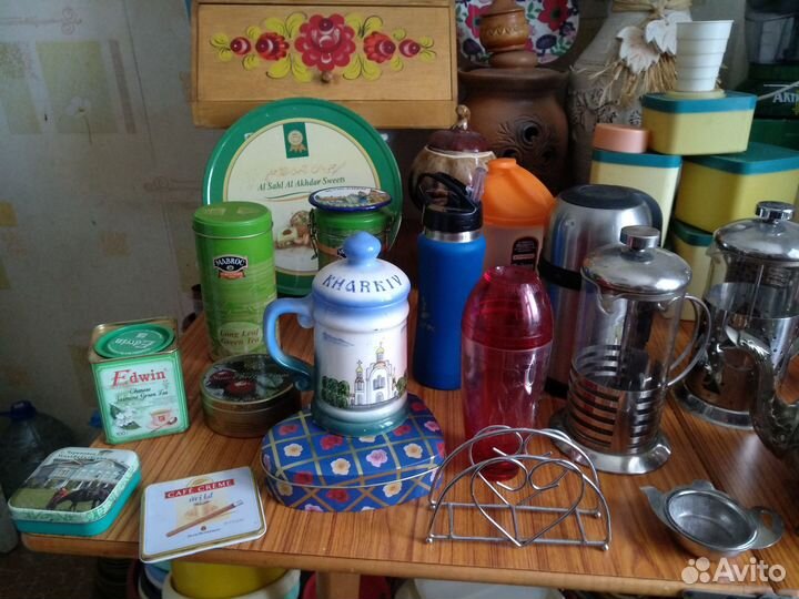 Чайники заварочные, пресс френч, Taller, термос