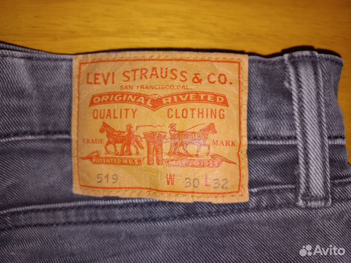 Джинсы мужские levis W 30 L 32