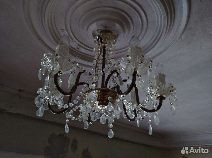 Люстра антикварная