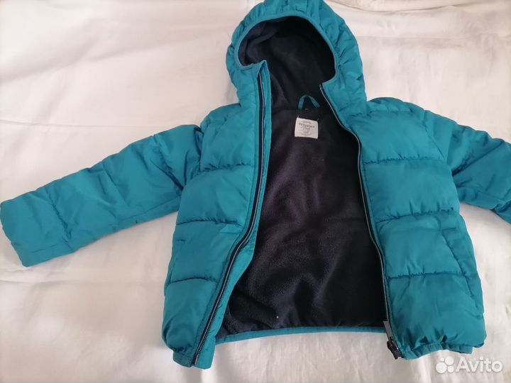 Пуховик зимний новый 110см
