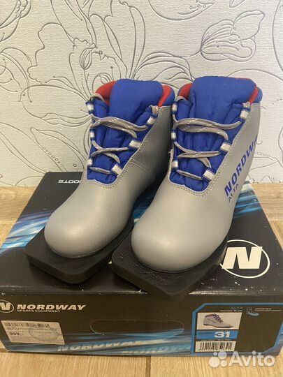 Лыжи беговые Nordway с ботиками и палками