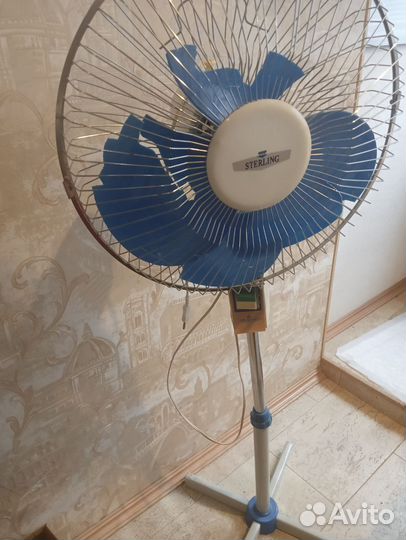 Вентилятор напольный на запчасти