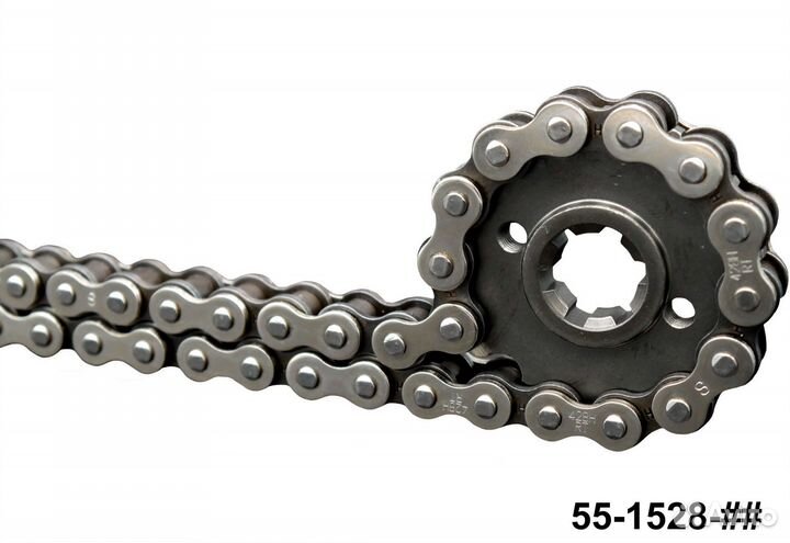 Цепь для мотоцикла esjot 428 HRT 118 звеньев сереб