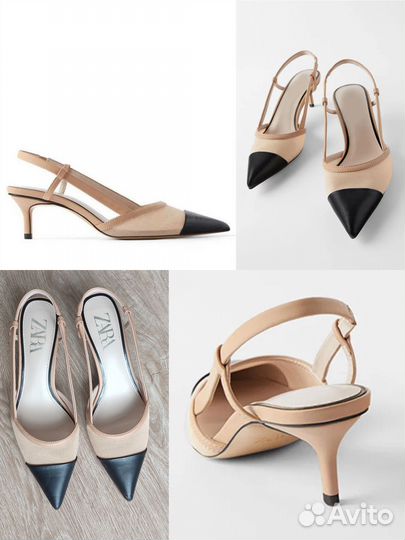 Мюли туфли Zara 37