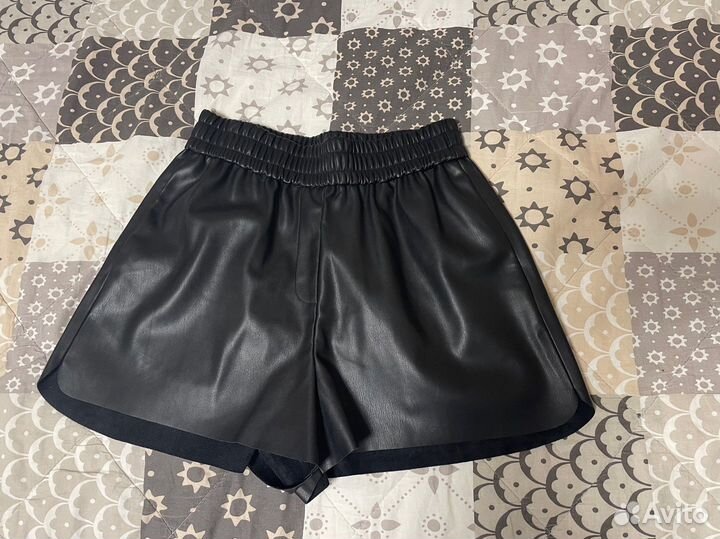 Кожаные шорты xs