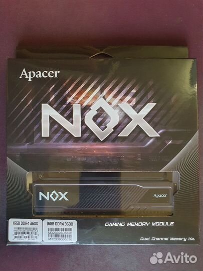 Оперативная память DDR4 3600Mhz 8gb 16gb 32gb