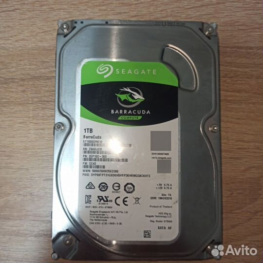 Жесткий диск hdd 1 тб