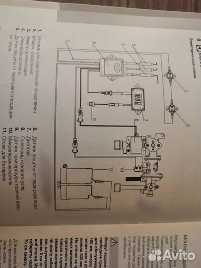 Газовая колонка electrolux запчасти