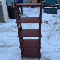 Старинная этажерка полка деревянная советская